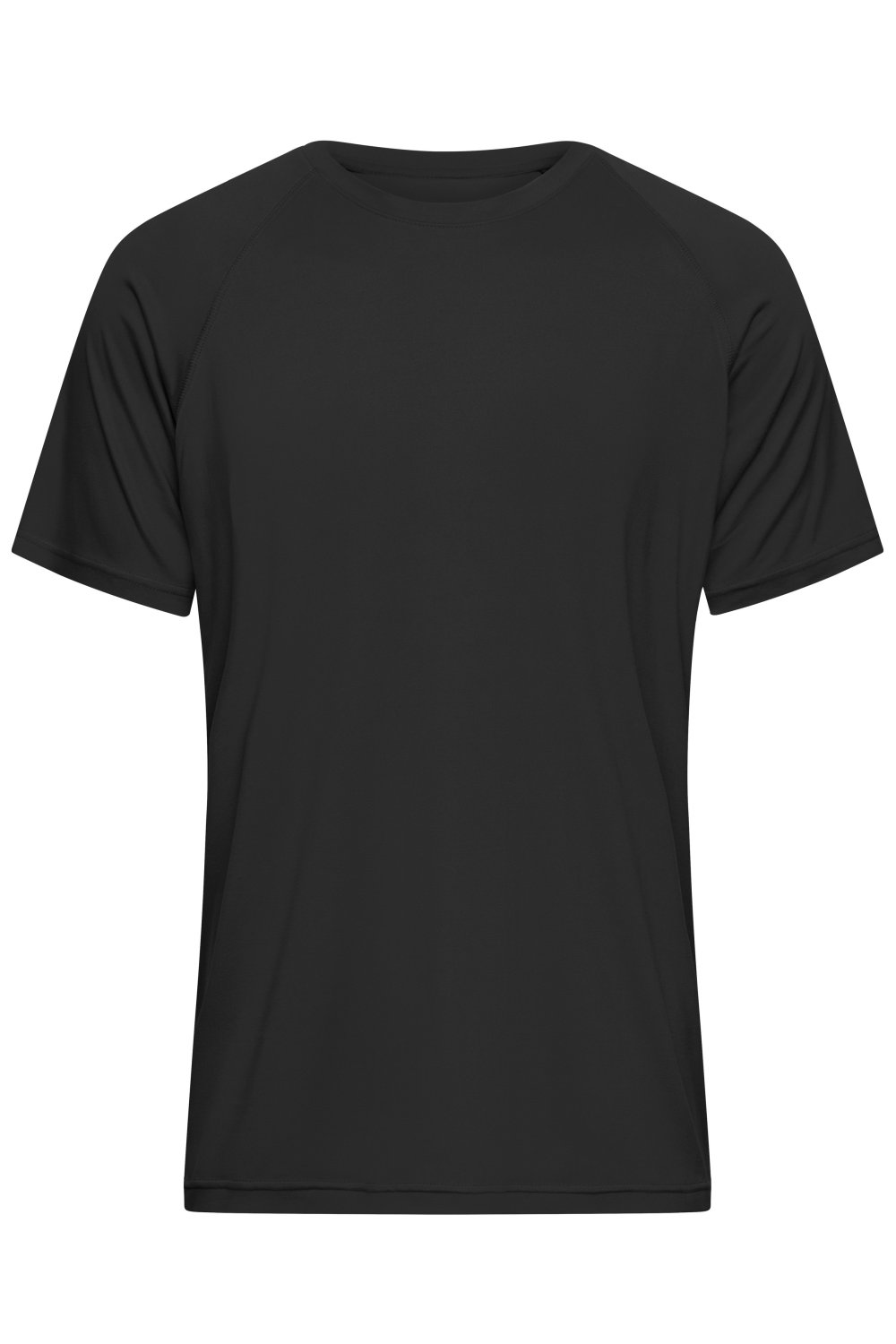 Daiber Men's Sports-T GRS in Black – Vorderansicht
