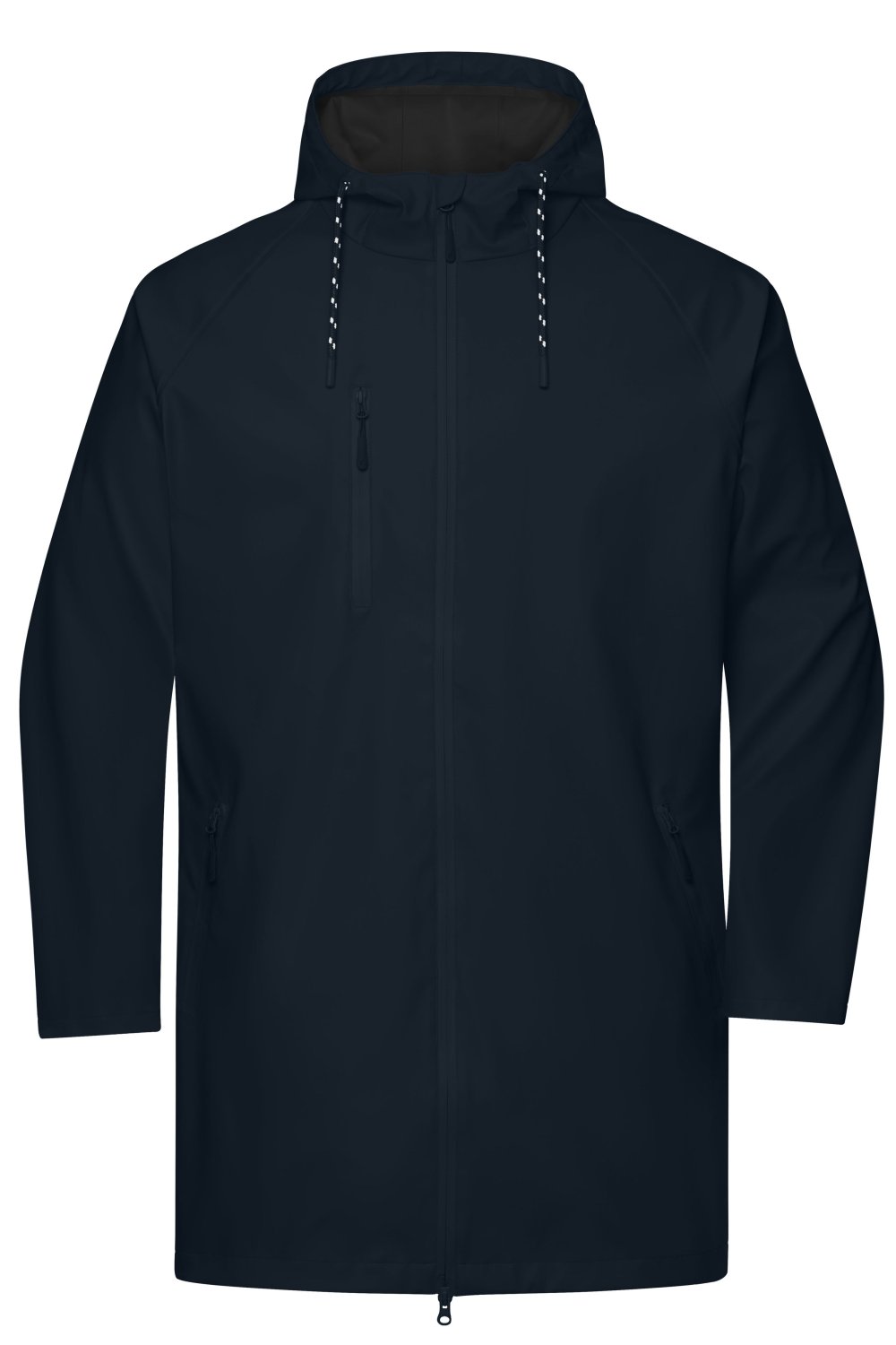 Daiber Raincoat Unisex in Navy – Vorderansicht