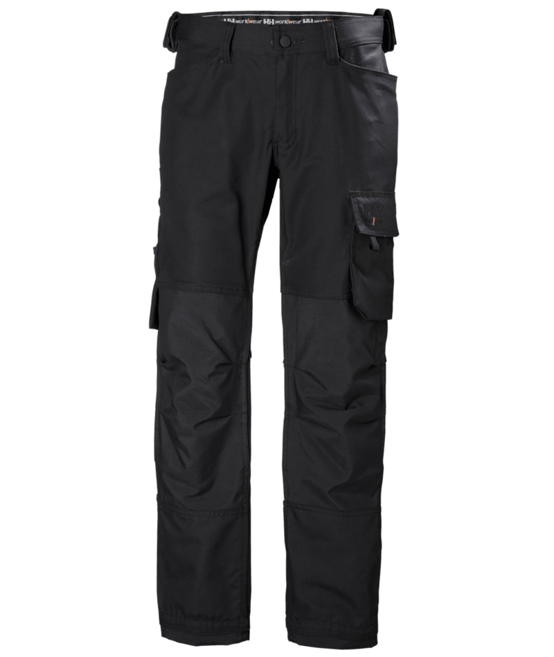 Helly Hansen Workwear OXFORD WORK PANT in Schwarz – Vorderansicht
