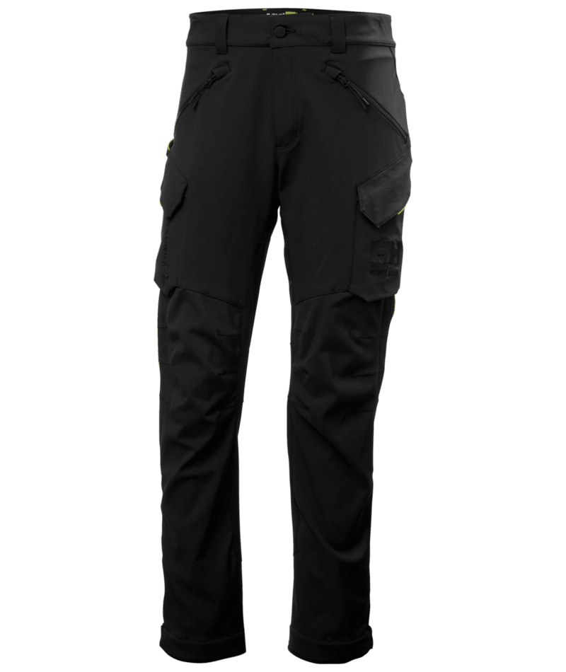 Helly Hansen Workwear MAGNI EVO CARGO PANT in Schwarz – Vorderansicht