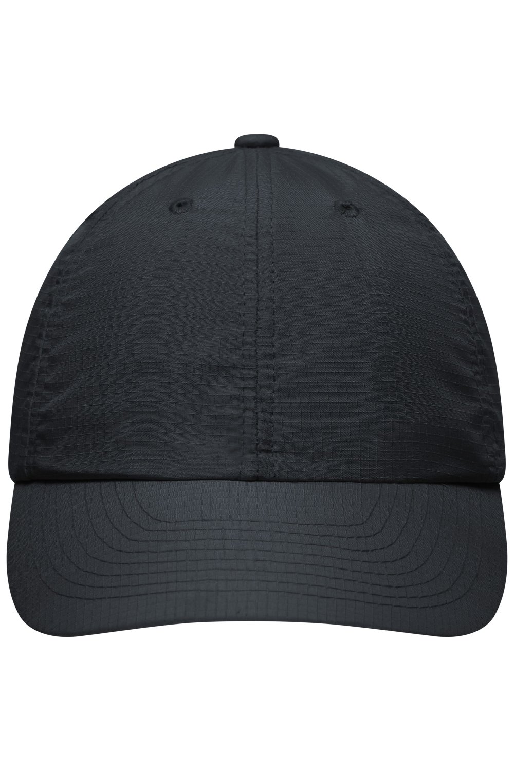 Daiber 6 Panel Coolmax® Cap in Black – Vorderansicht