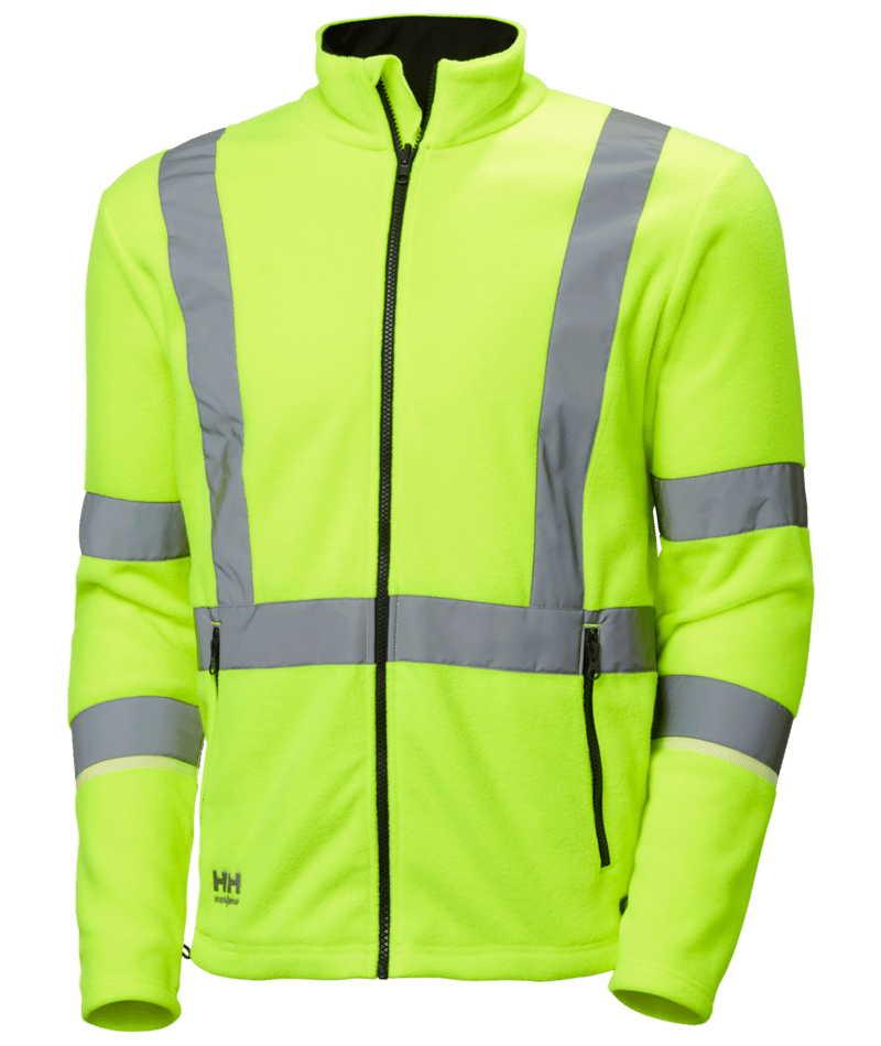 Helly Hansen Workwear UC-ME FLEECE JACKET in Gelb – Vorderansicht
