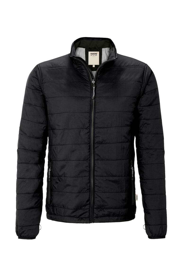 HAKRO 851 Loftjacke in Schwarz – Vorderansicht