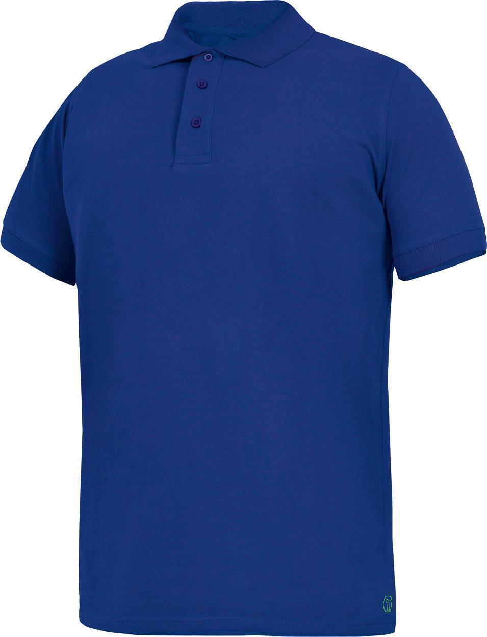 Leibwächter Polo-Shirt Andi LWU Classic Line in Kornblau – Vorderansicht
