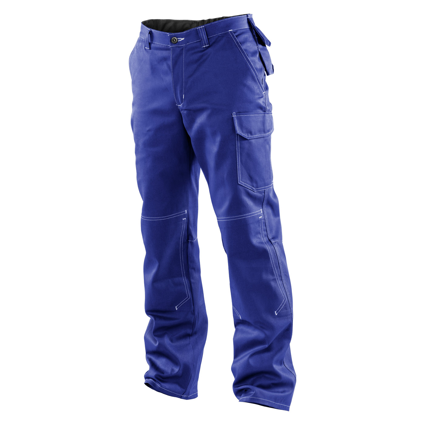 Kübler ORGANIQ Hose PSA 2 in Kbl.blau – Vorderansicht