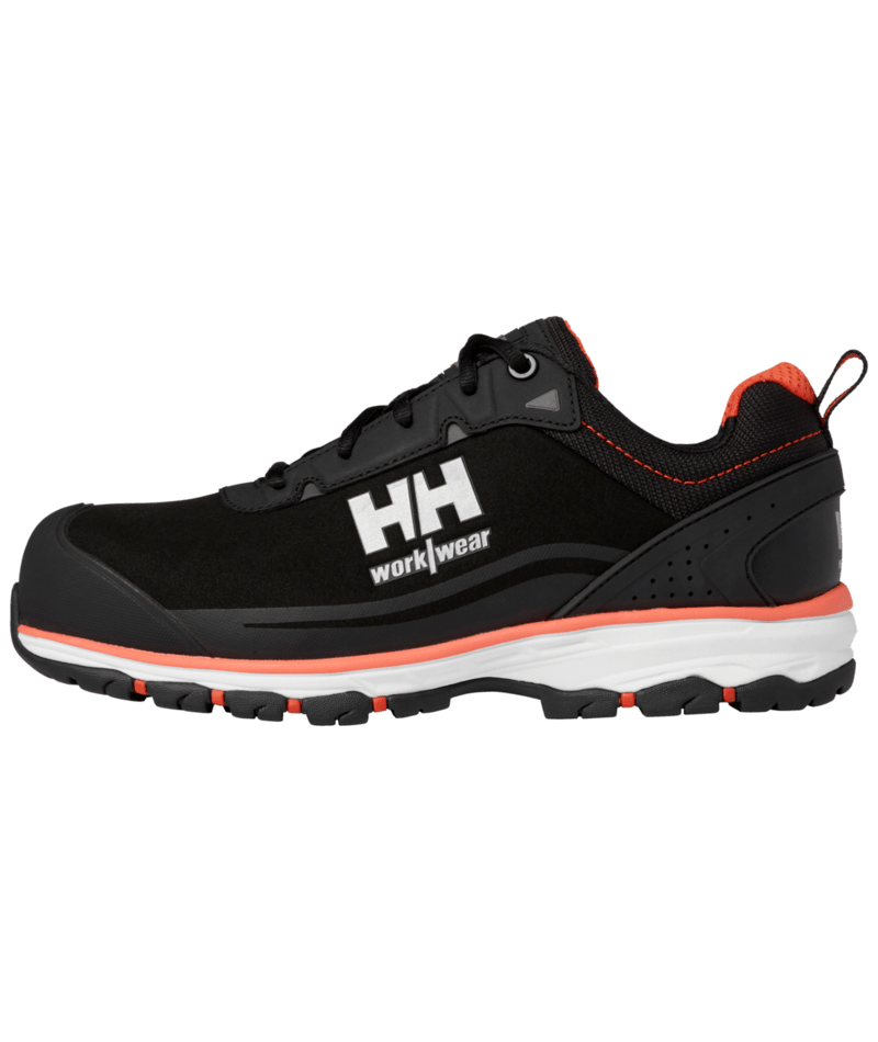 Helly Hansen Workwear CHELSEA EVO 2 MXR LOW S3S in Schwarz/Orange – Vorderansicht