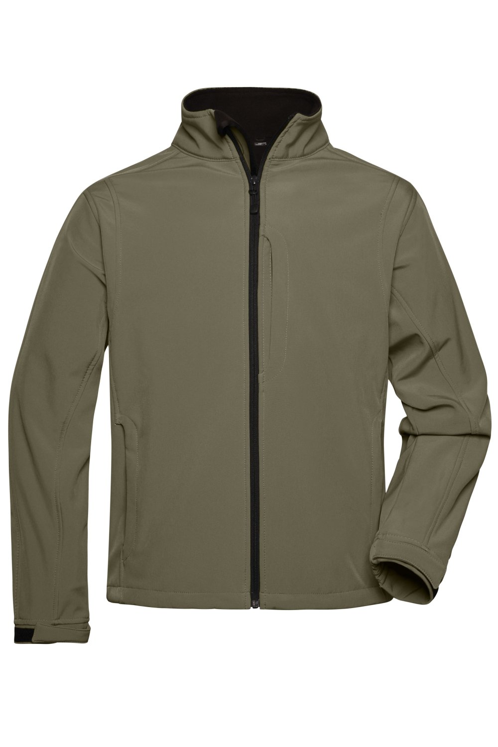 Daiber Men's Softshell Jacket in Olive – Vorderansicht