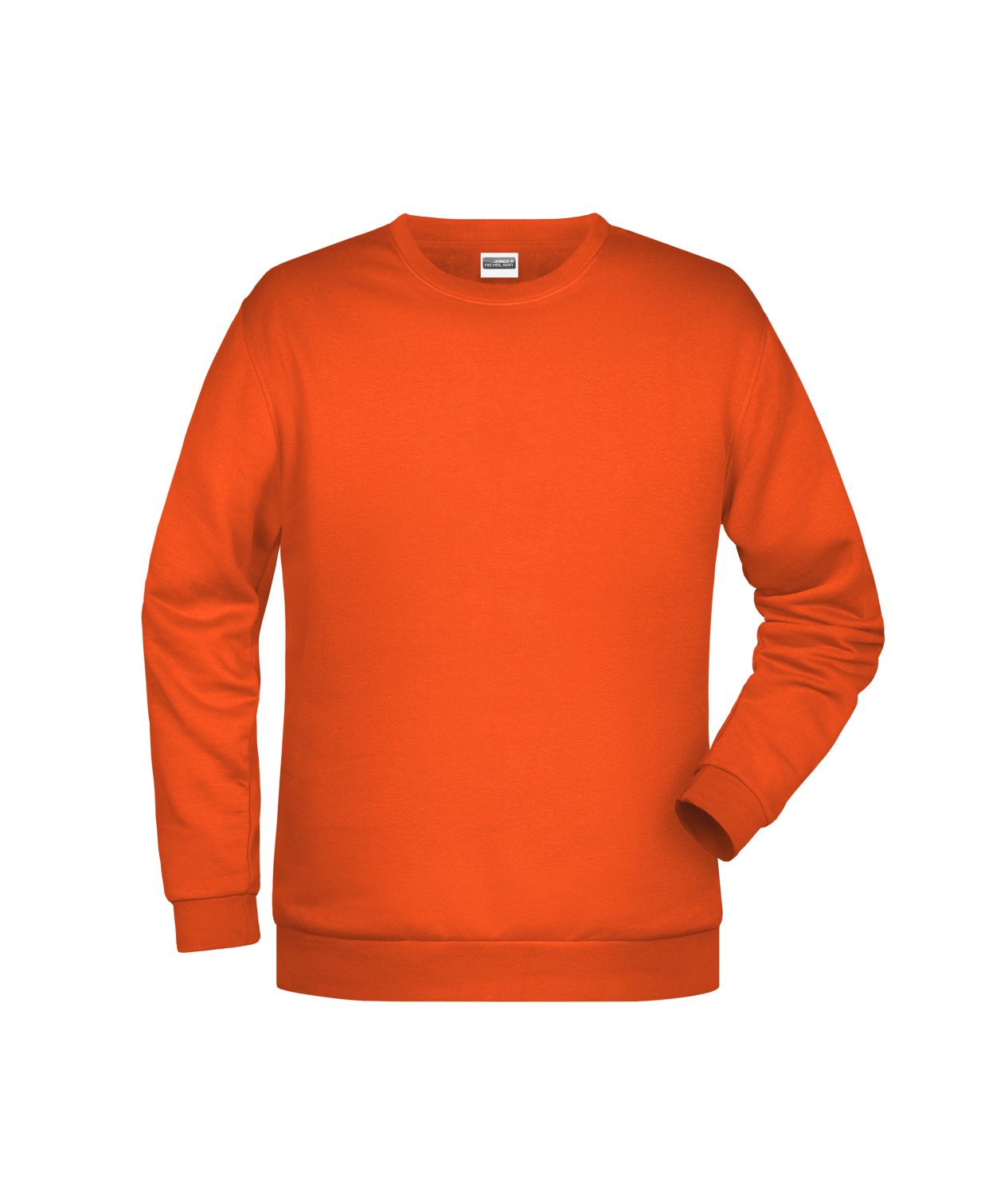 Daiber Men's Promo Sweat in Orange – Vorderansicht