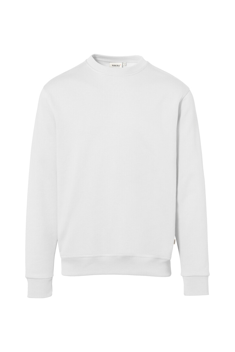 HAKRO 471 Sweatshirt Premium in Weiß – Vorderansicht