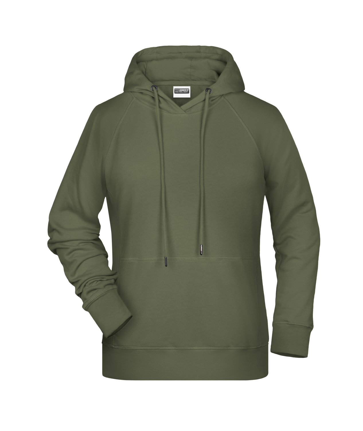 Daiber Ladies' Hoody OCS Blended & RCS in Olive – Vorderansicht