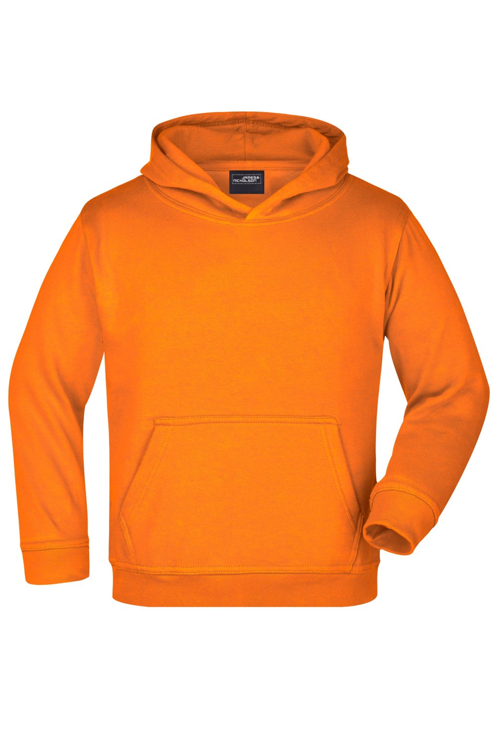 Daiber Hooded Sweat Junior in Orange – Vorderansicht