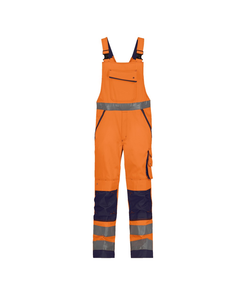 DASSY® Malmedy in Neonorange/Dunkelblau – Vorderansicht