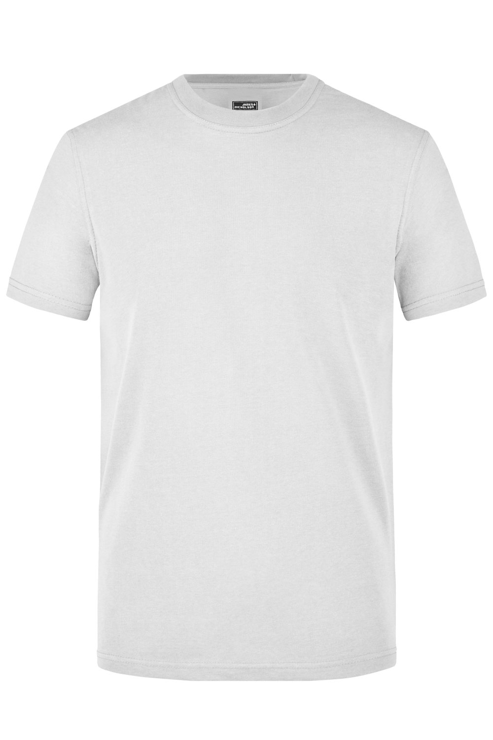 Daiber Men's Workwear T-Shirt in White – Vorderansicht