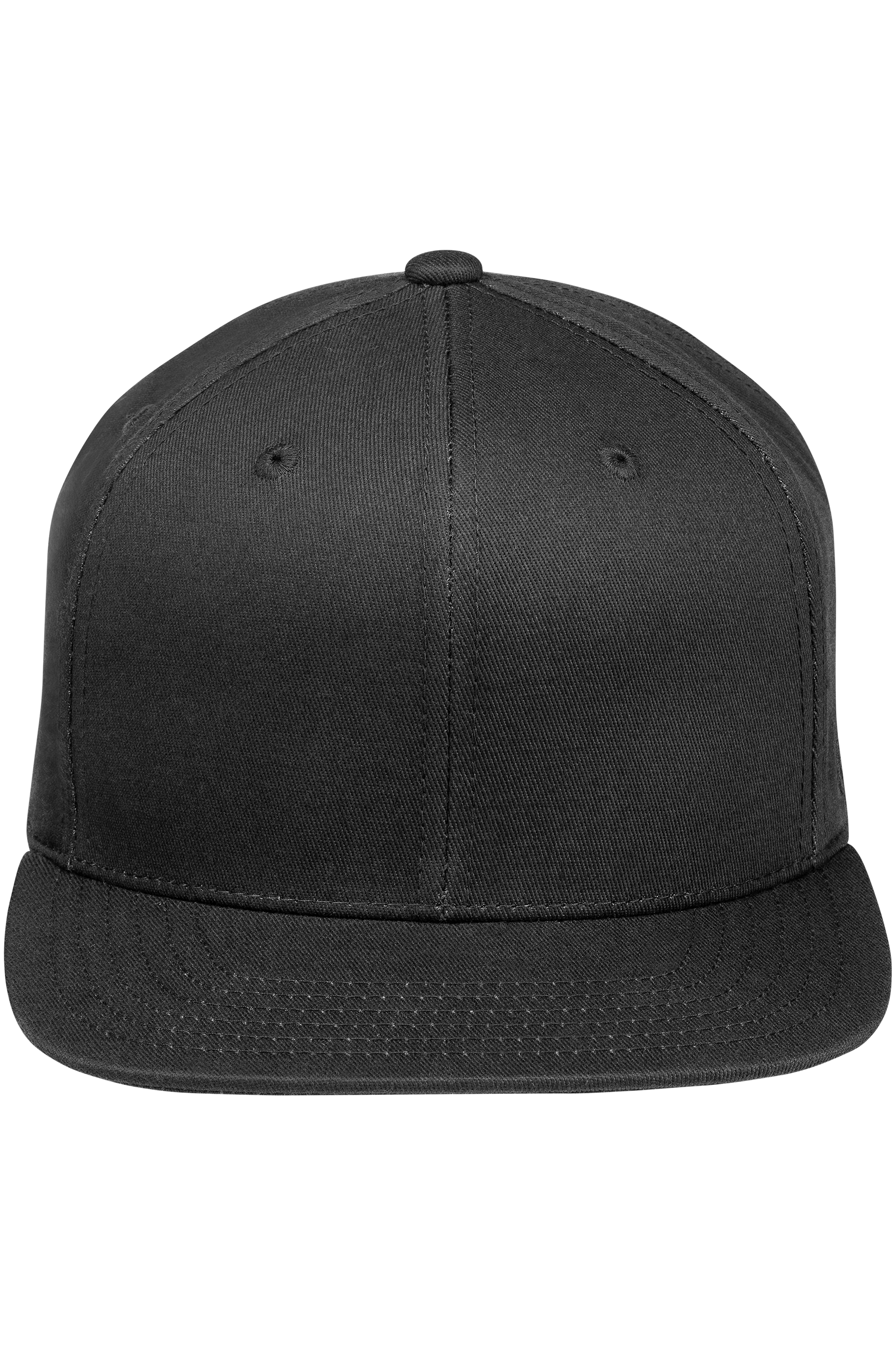 Karlowsky Flat Cap Classic in Schwarz – Vorderansicht