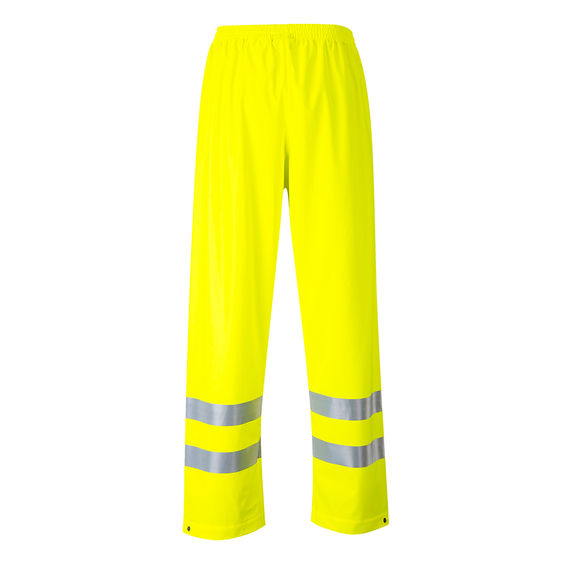 Portwest Sealtex Flame Hi-Vis FR Trousers in Gelb – Vorderansicht
