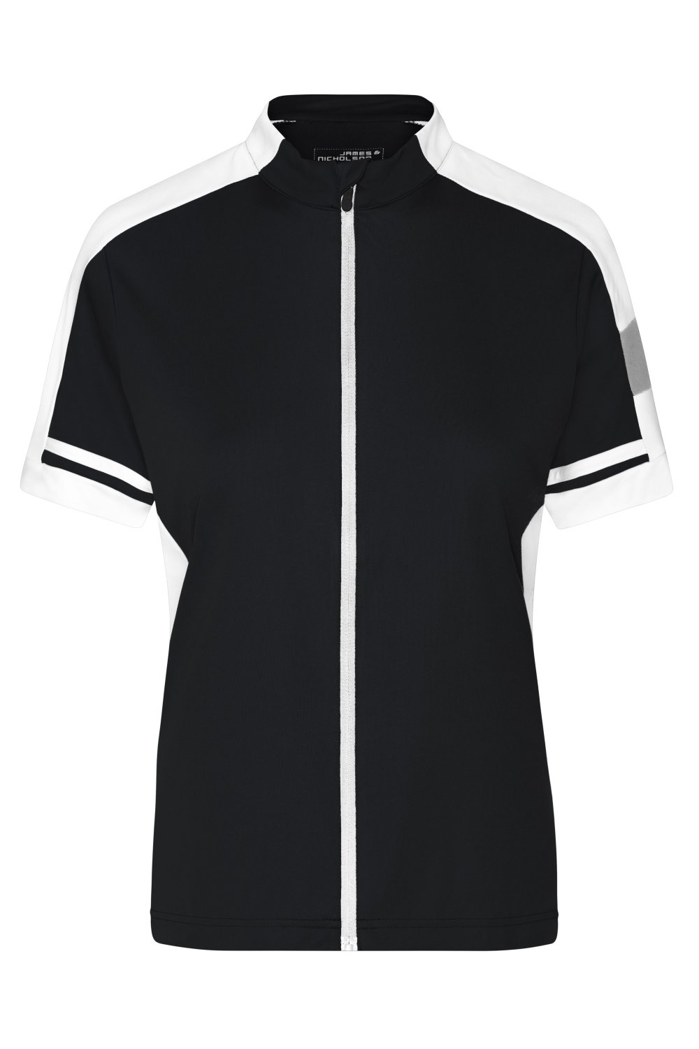 Daiber Ladies' Bike-T Full-Zip in Black – Vorderansicht