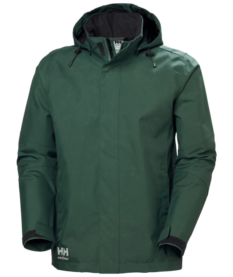 Helly Hansen Workwear OXFORD SHELL JACKET in Tanne – Vorderansicht