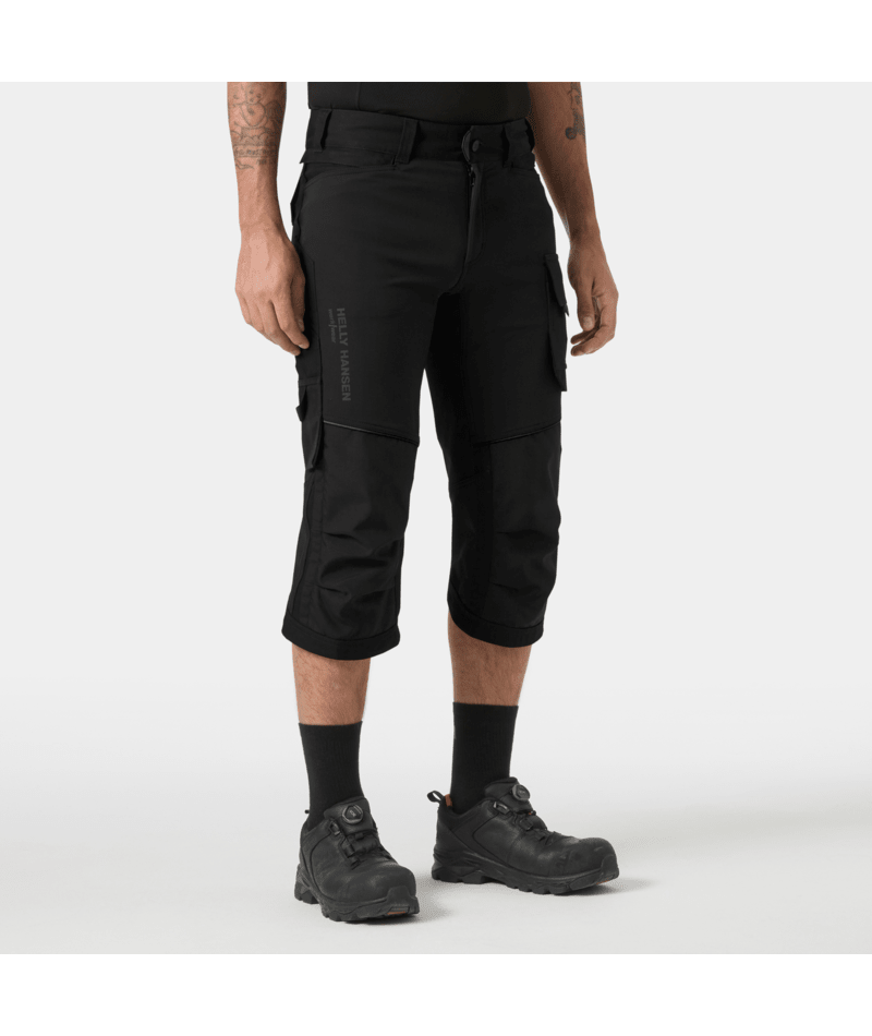 Helly Hansen Workwear CHELSEA EVO 2.0 CNCT PIR. PANT in Schwarz – Vorderansicht
