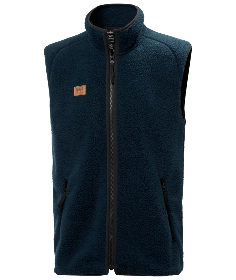 Helly Hansen Workwear HERITAGE PILE VEST in Marine – Vorderansicht