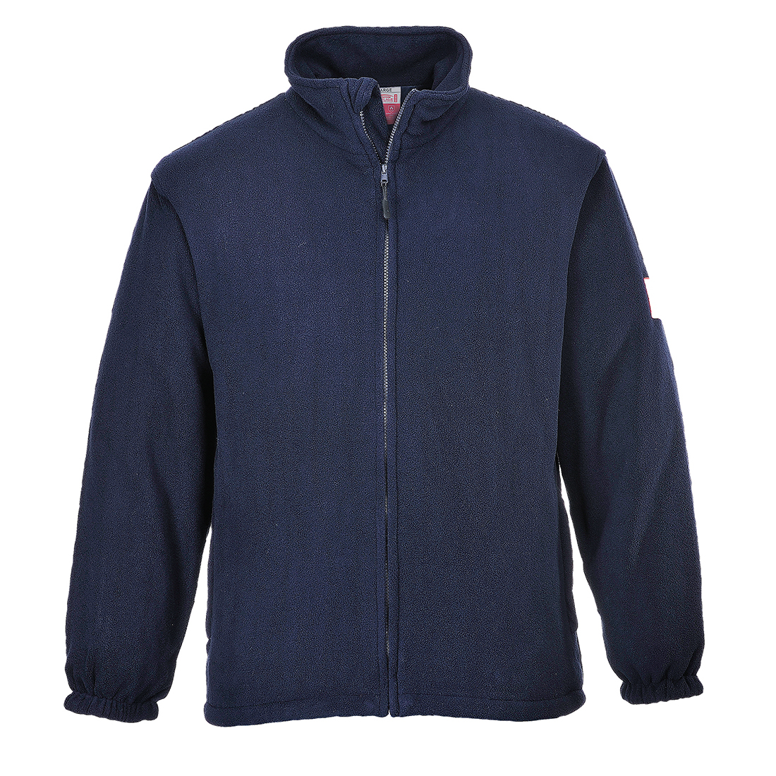 Portwest Modaflame Fleece FR Jacket in Marine – Vorderansicht