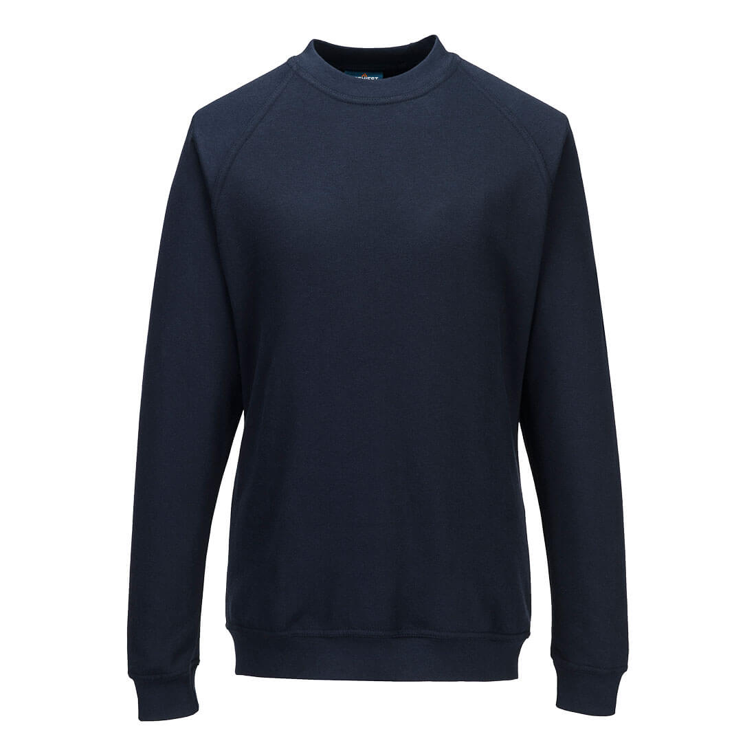 Portwest Modaflame Knit FR Women's Sweatshirt in Marine – Vorderansicht
