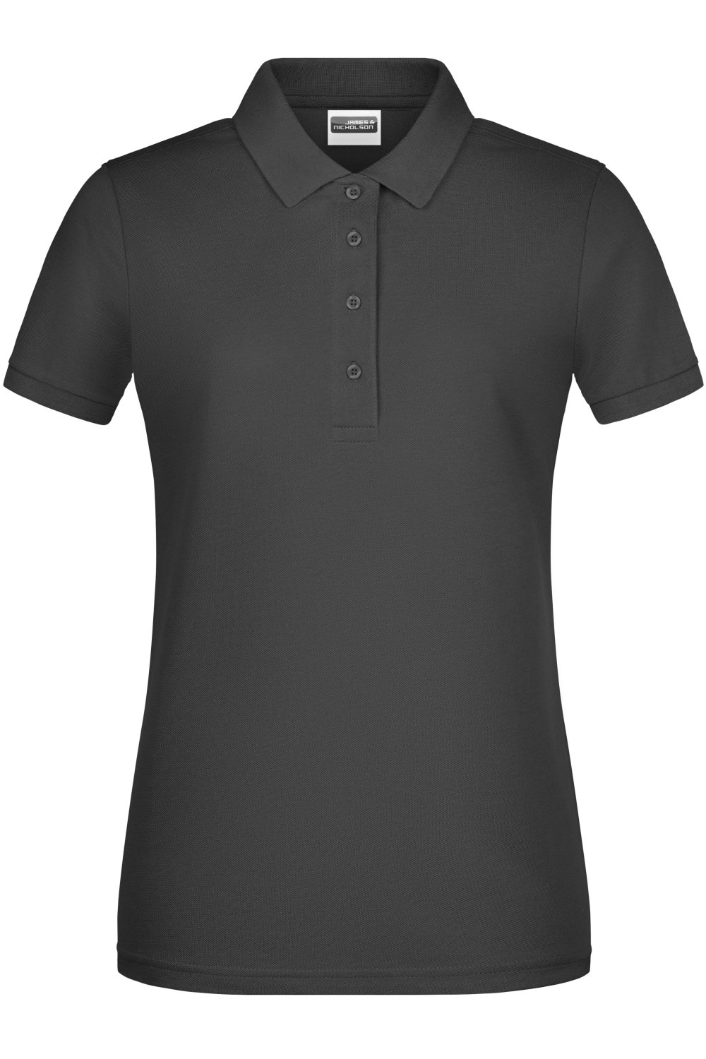Daiber Ladies' Basic Polo OCS Standard in Black – Vorderansicht