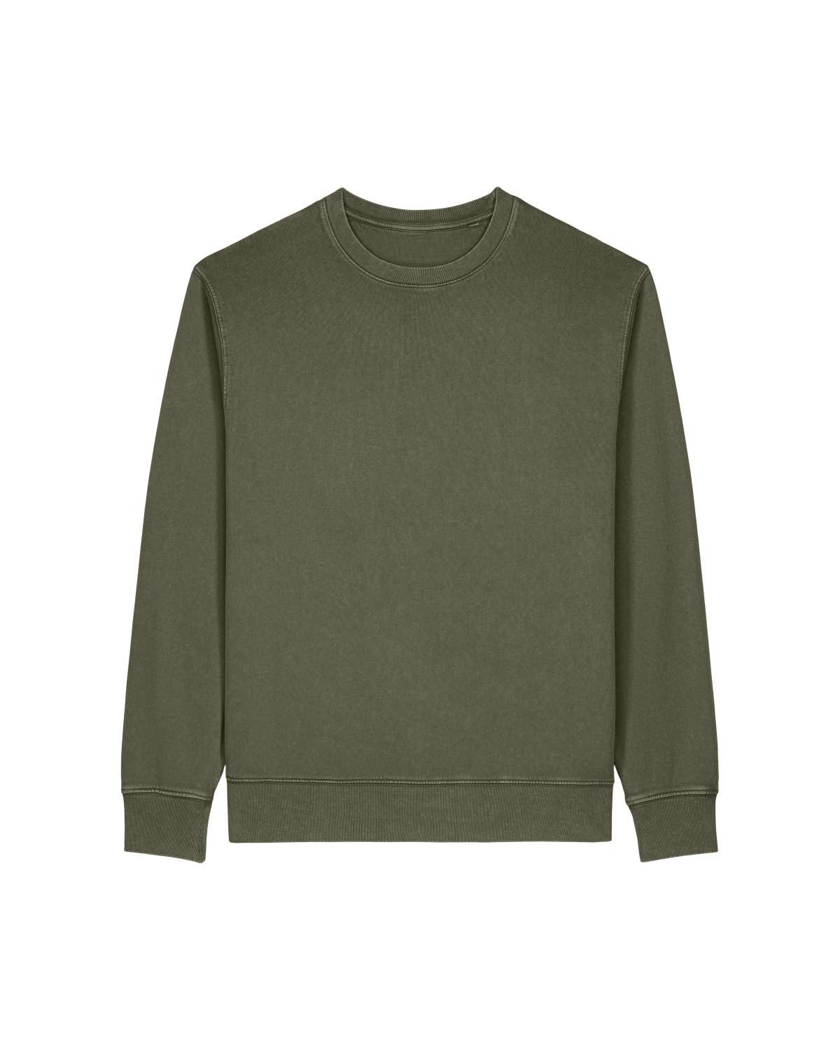 Stanley Stella Matcher Vintage in G. Dyed Khaki – Vorderansicht