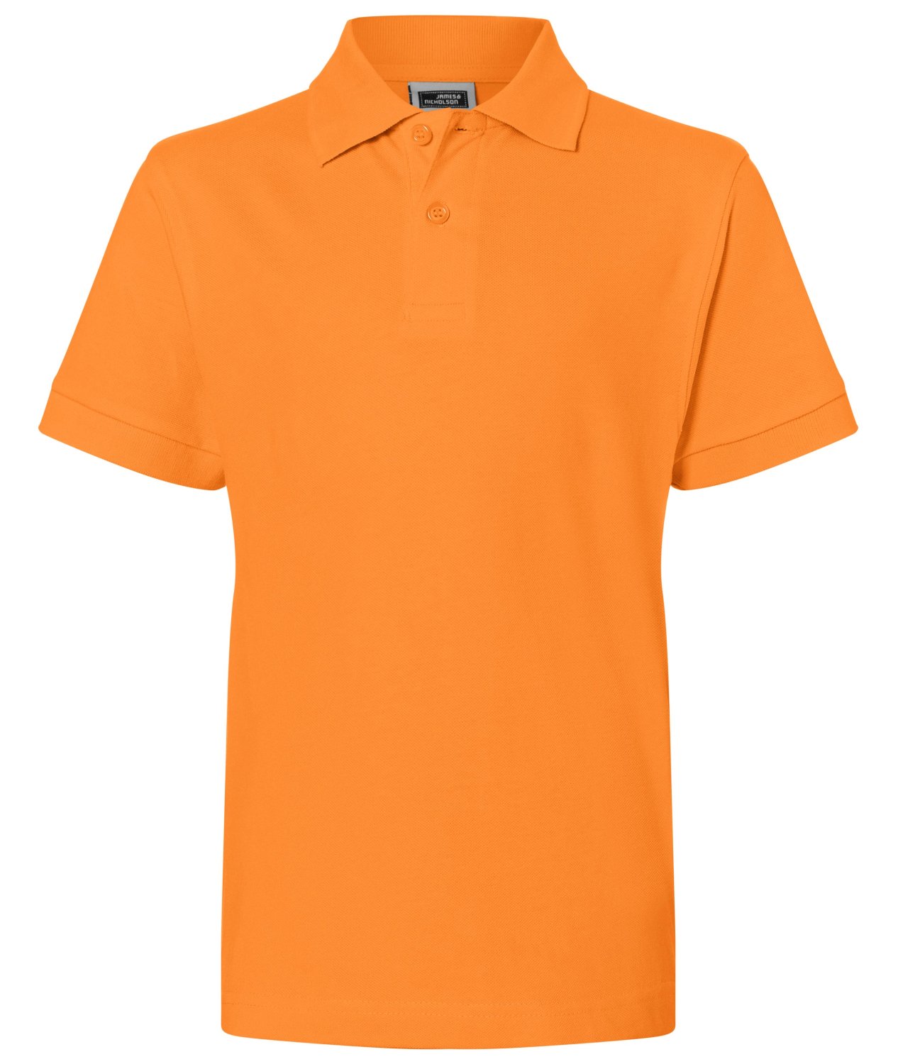 Daiber Classic Polo Junior in Orange – Vorderansicht