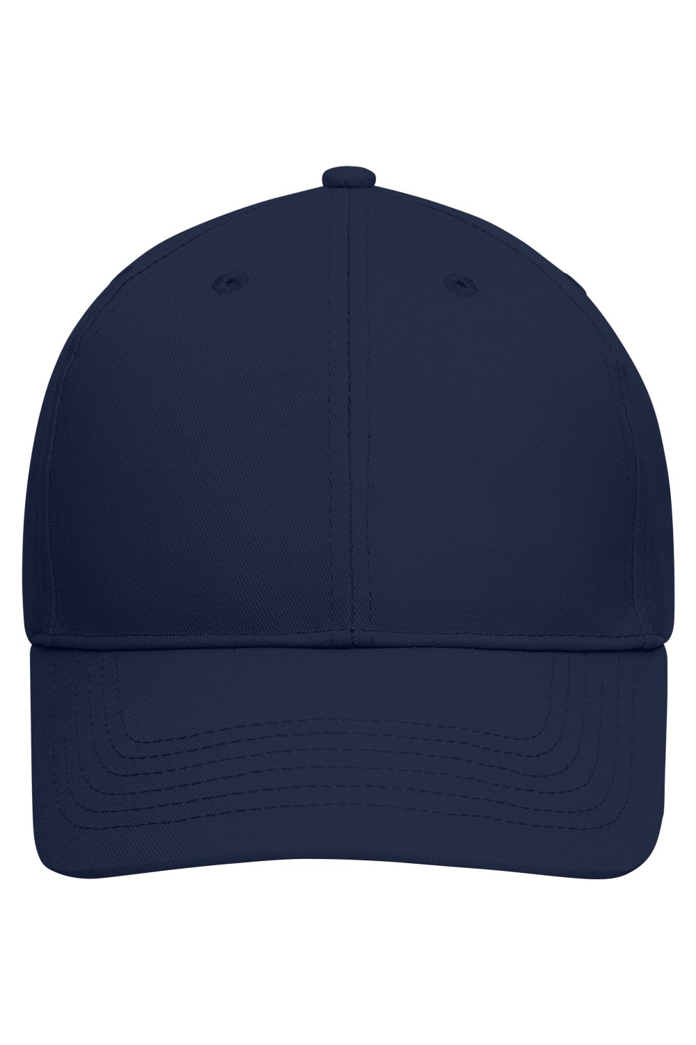 Daiber 6 Panel Cap Organic Cotton in Navy – Vorderansicht