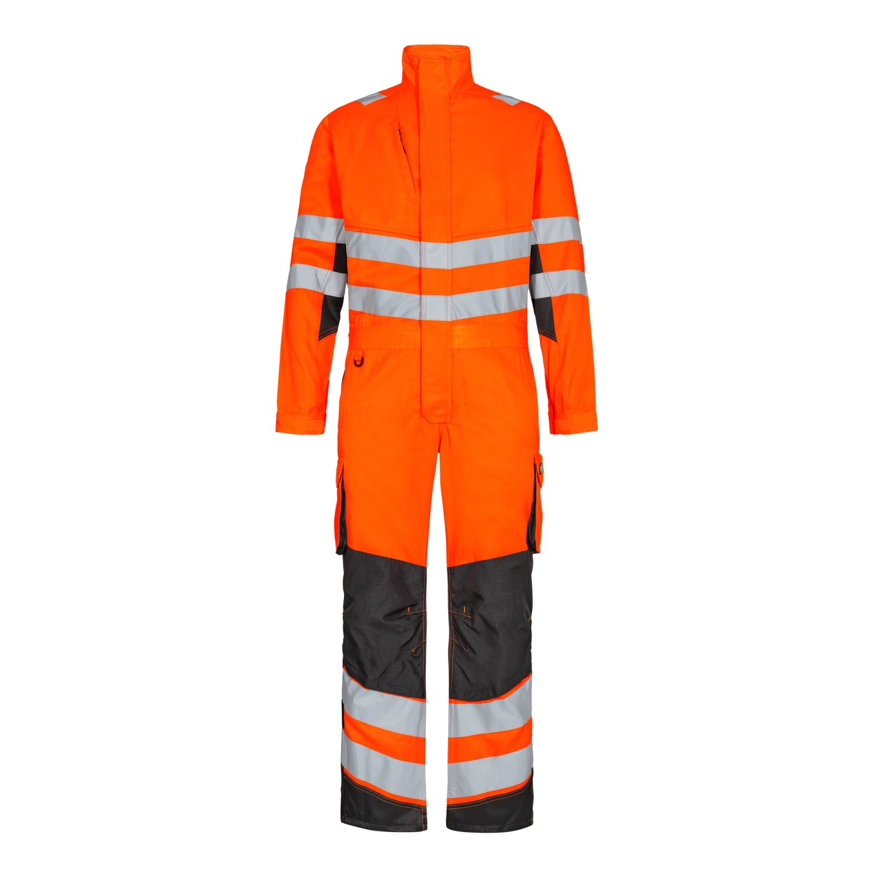 ENGEL Safety 4545-319 Light Overall in Orange/Anthrazit Grau – Vorderansicht