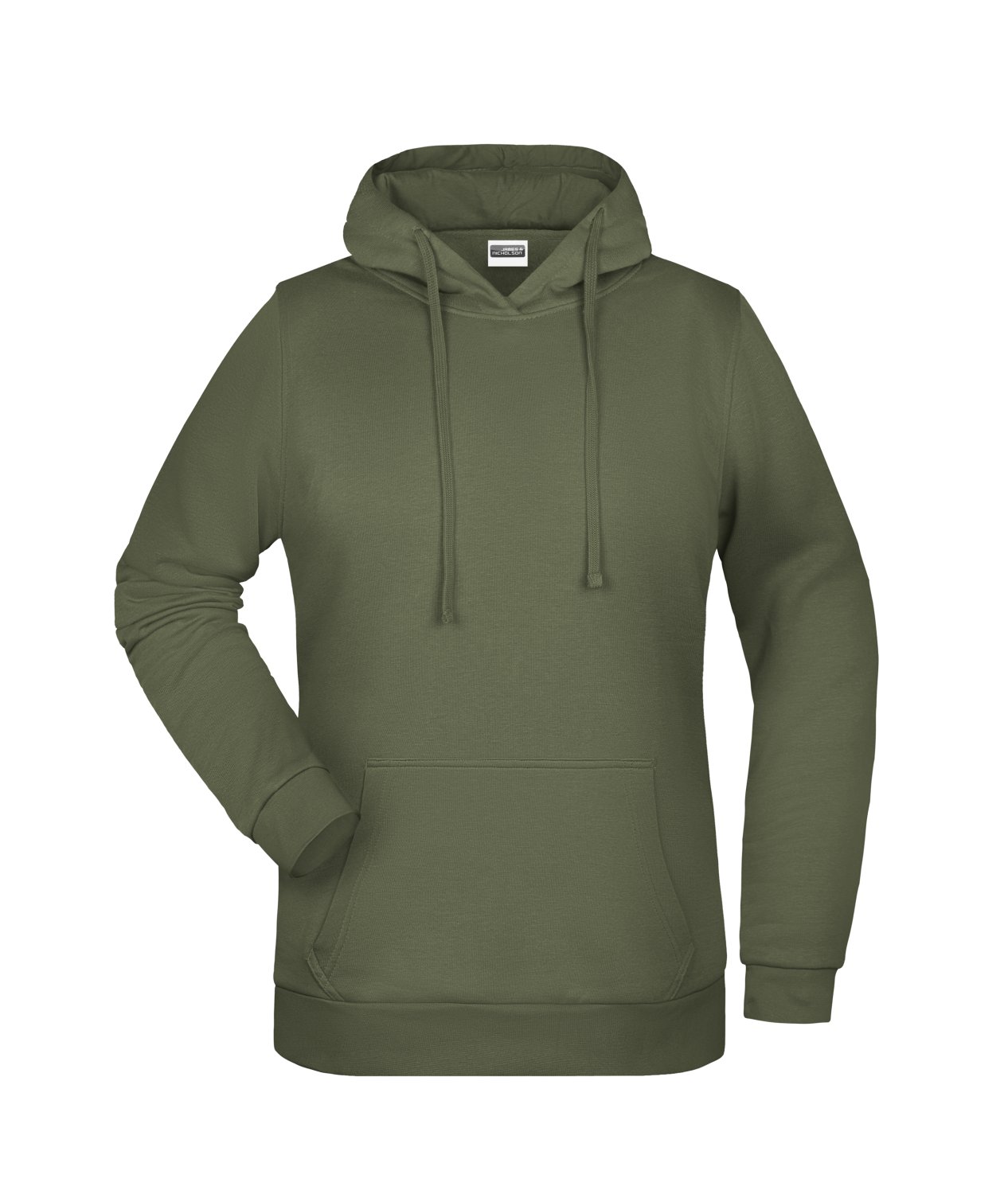 Daiber Ladies' Promo Hoody in Olive – Vorderansicht