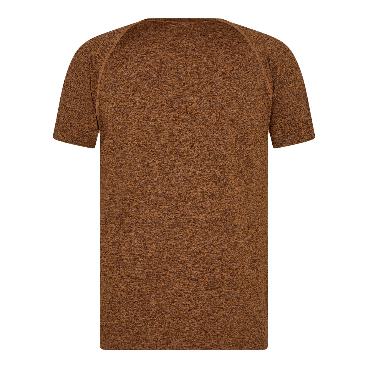 ENGEL X-treme 9060-155 seamless T-Shirt in Orange Melange – Rückansicht