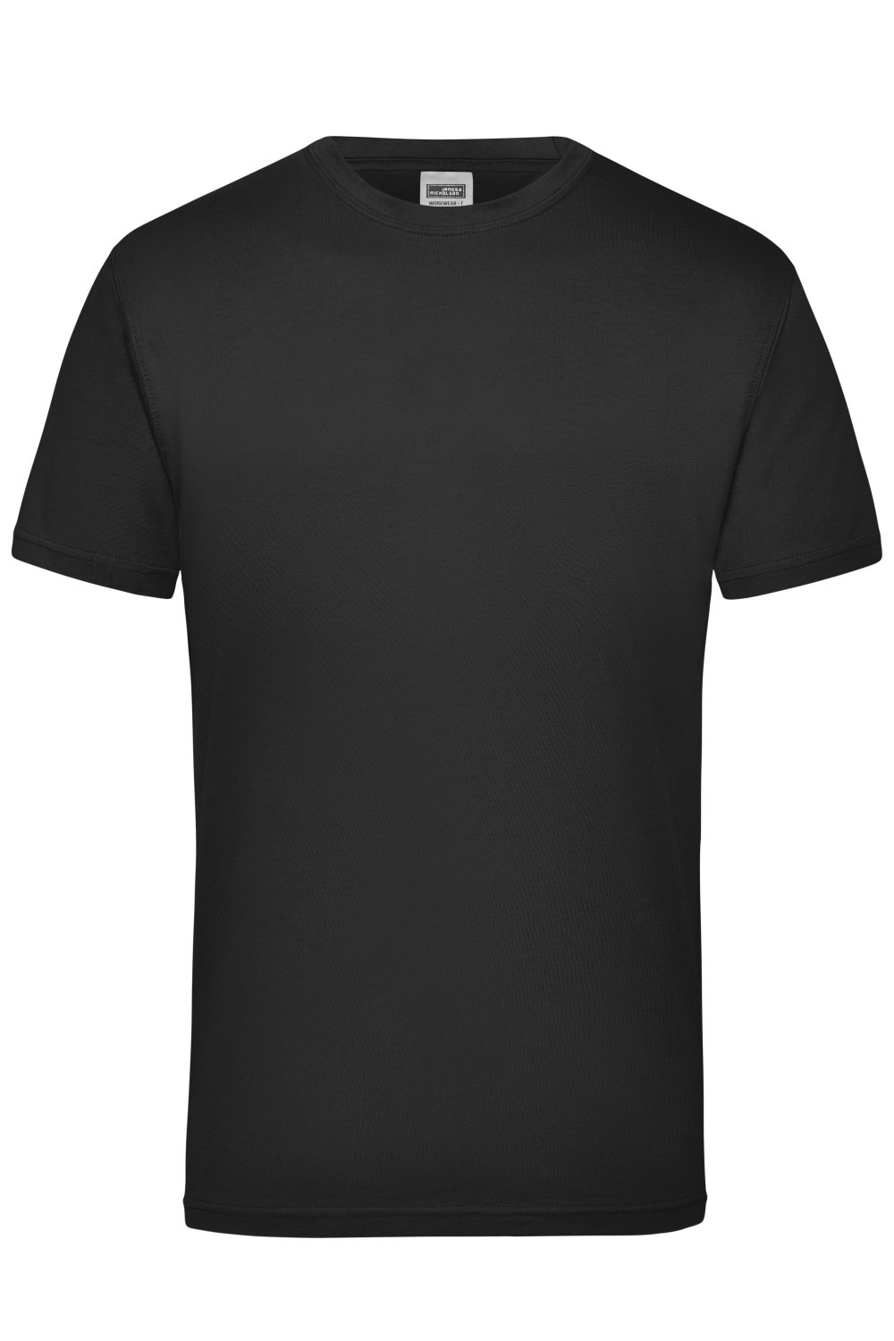 Daiber Workwear-T Men in Black – Vorderansicht