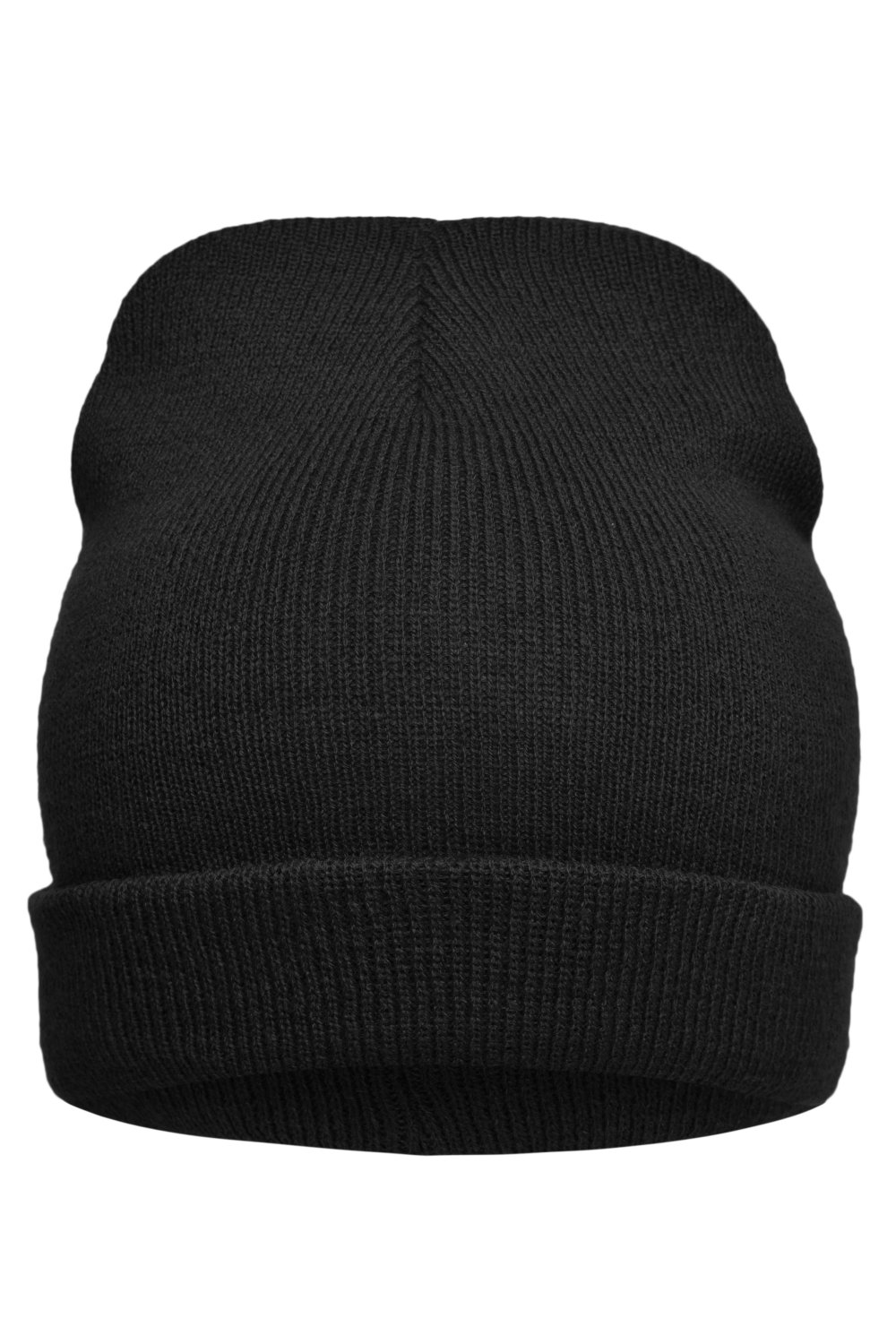 Daiber Knitted Promotion Beanie in Black – Vorderansicht