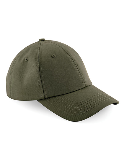 Beechfield Authentic Baseball Cap in Military Green – Vorderansicht