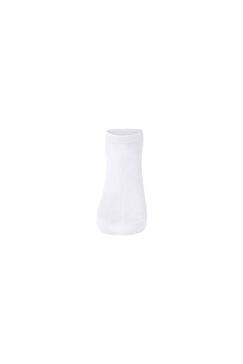 HAKRO 973 Sneaker Socken Essentials in Weiß – Vorderansicht