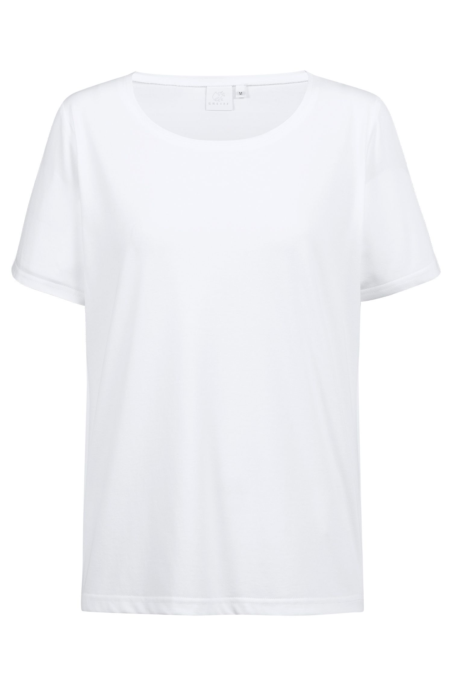 Greiff Damen-Shirt 1/2 RF Casual in Weiß – Vorderansicht
