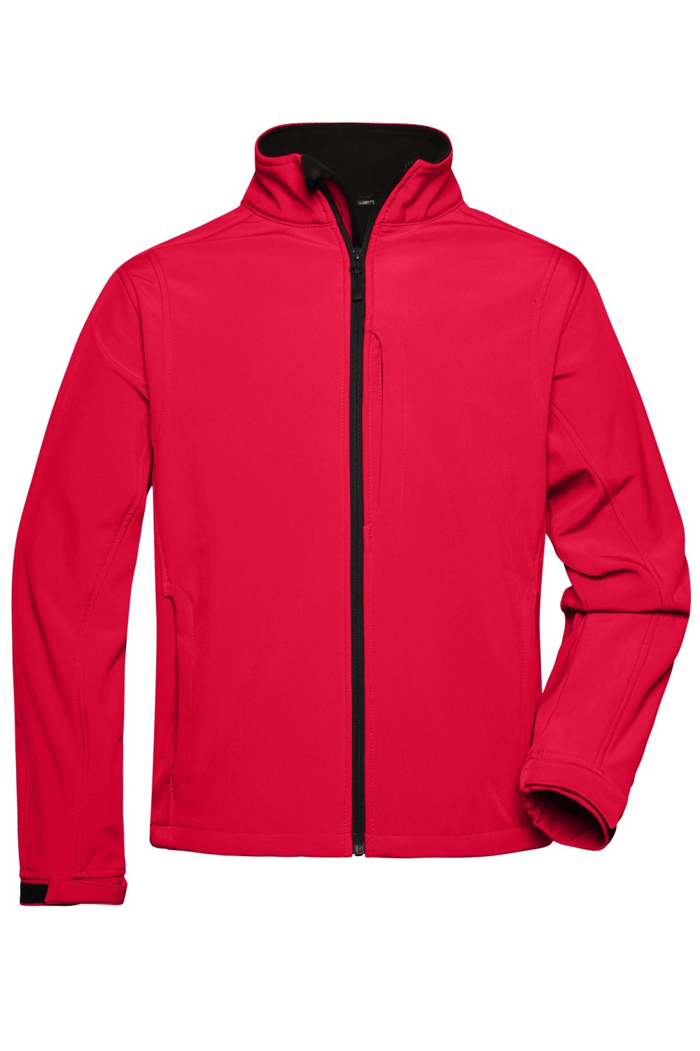 Daiber Men's Softshell Jacket in Red – Vorderansicht