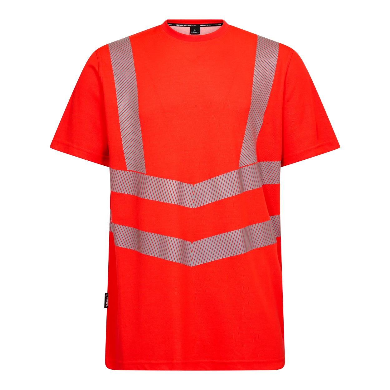 ENGEL Safety 9554-195 T-Shirt in Rot – Vorderansicht