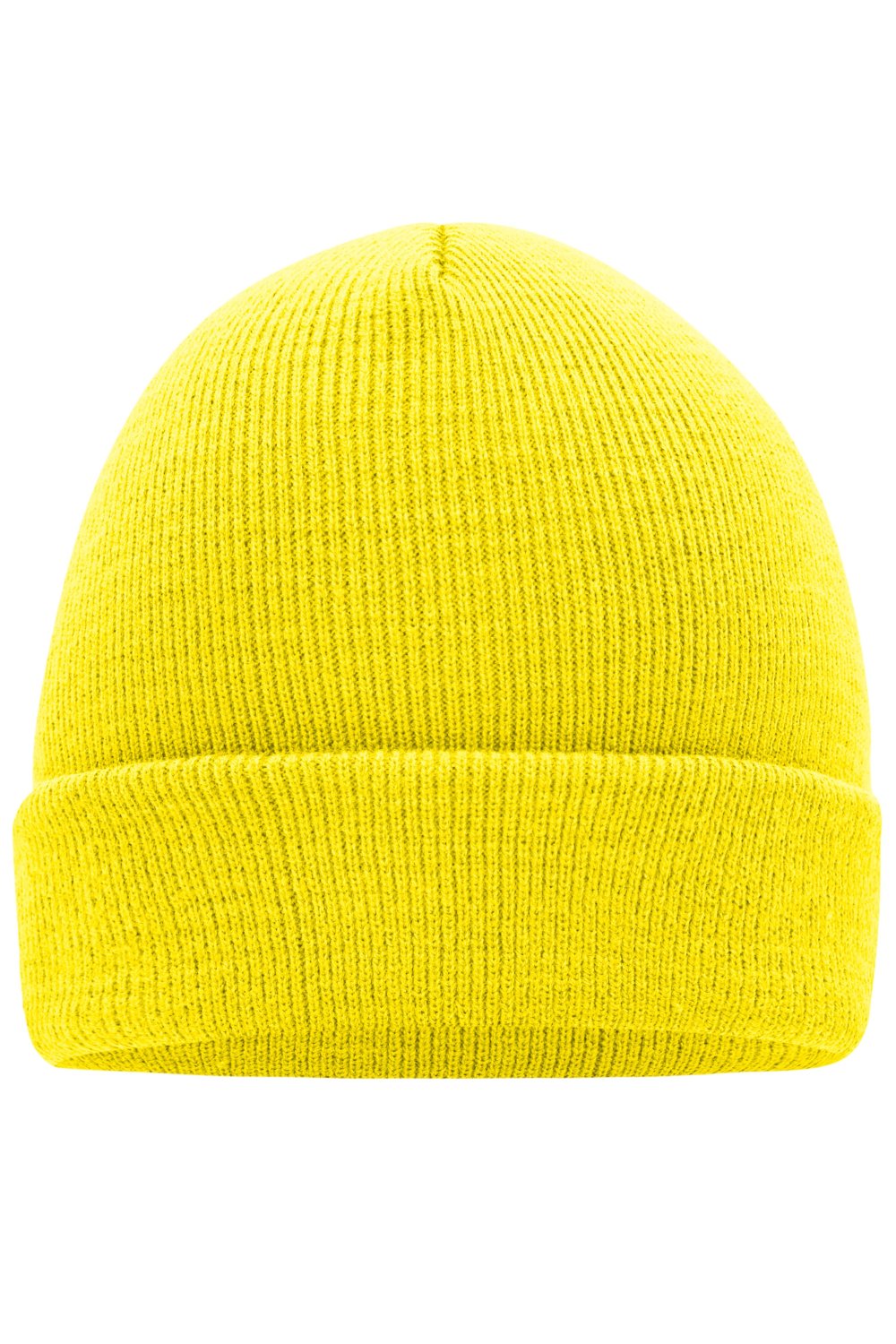 Daiber Knitted Cap in Yellow – Vorderansicht