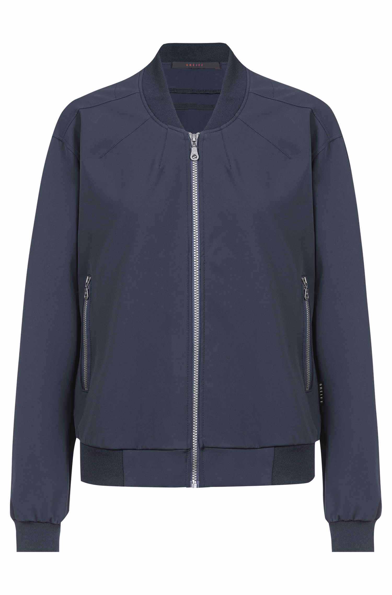 Greiff Damen-Blouson RF Flow in Marine – Vorderansicht