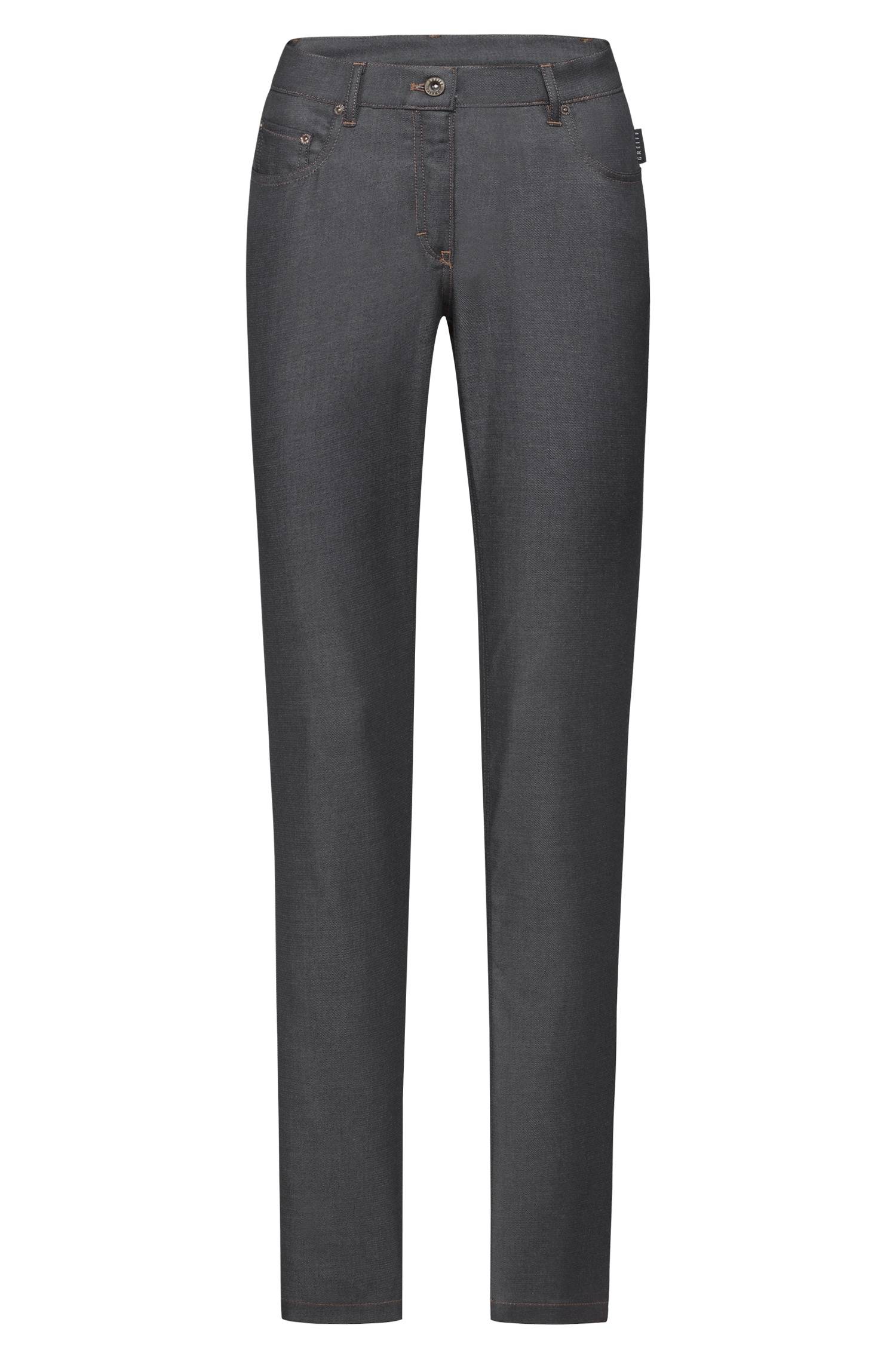 Greiff Damen-Jeans denimoptik RF Kitchen in Denimoptik Anthrazit – Vorderansicht
