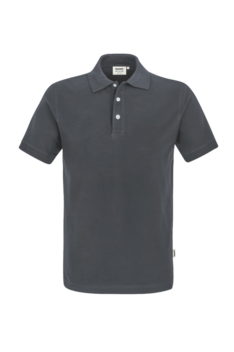 HAKRO 822 Poloshirt Stretch in Anthrazit – Vorderansicht
