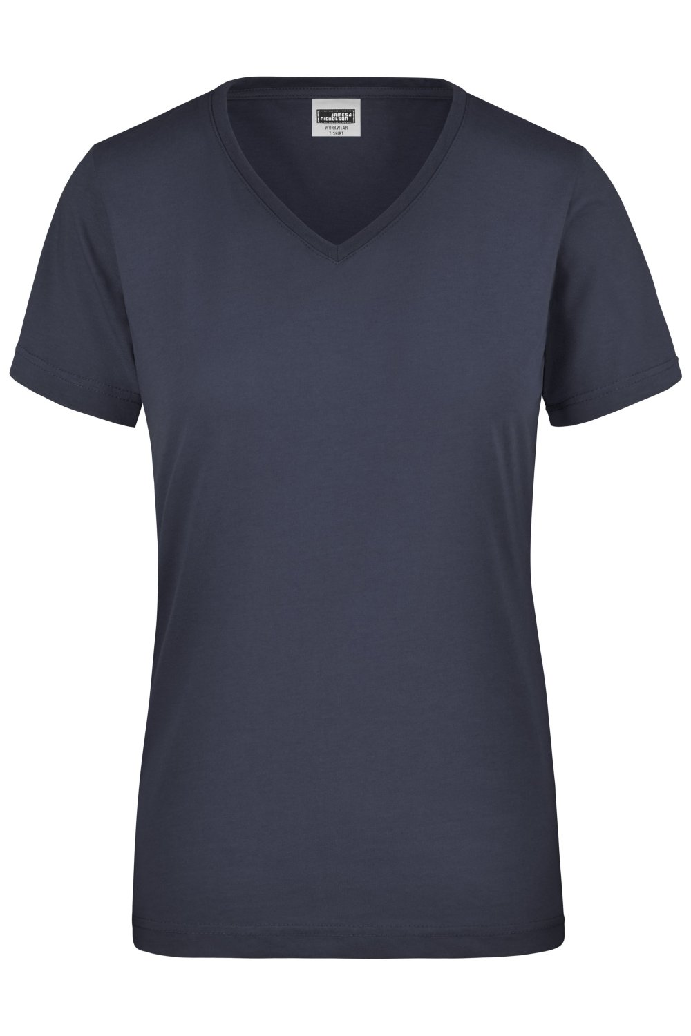 Daiber Ladies' Workwear T-Shirt in Navy – Vorderansicht