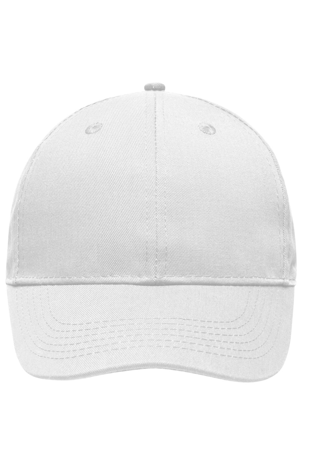 Daiber 6 Panel Workwear Cap - STRONG - in White – Vorderansicht