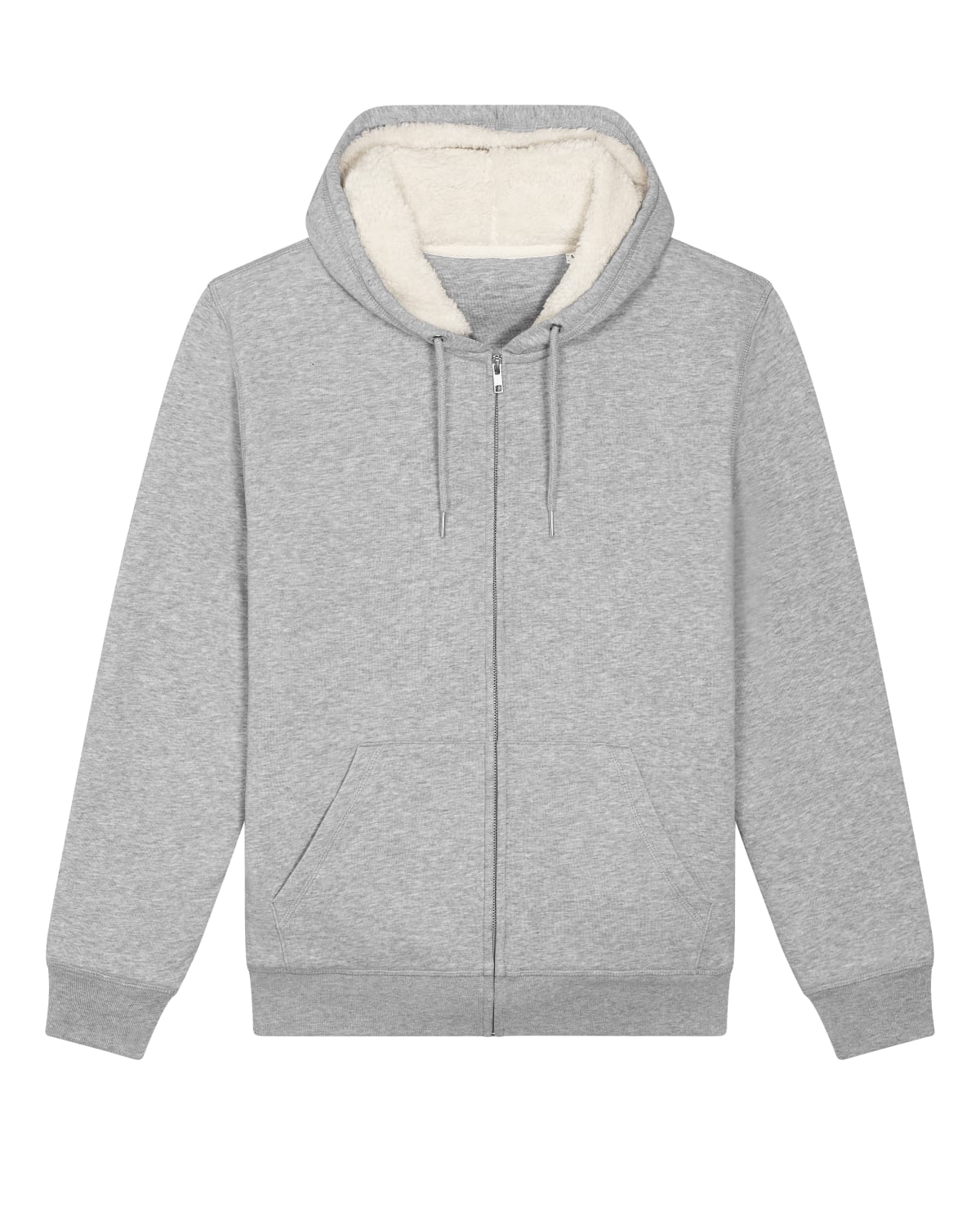 Stanley Stella Hygger Sherpa in Heather Grey – Vorderansicht