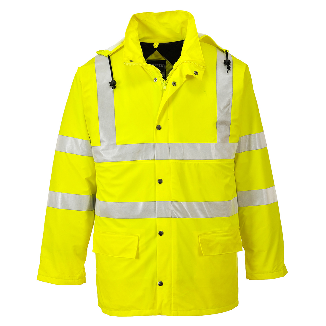 Portwest Sealtex Ultra Hi-Vis Winter Jacket in Gelb – Vorderansicht