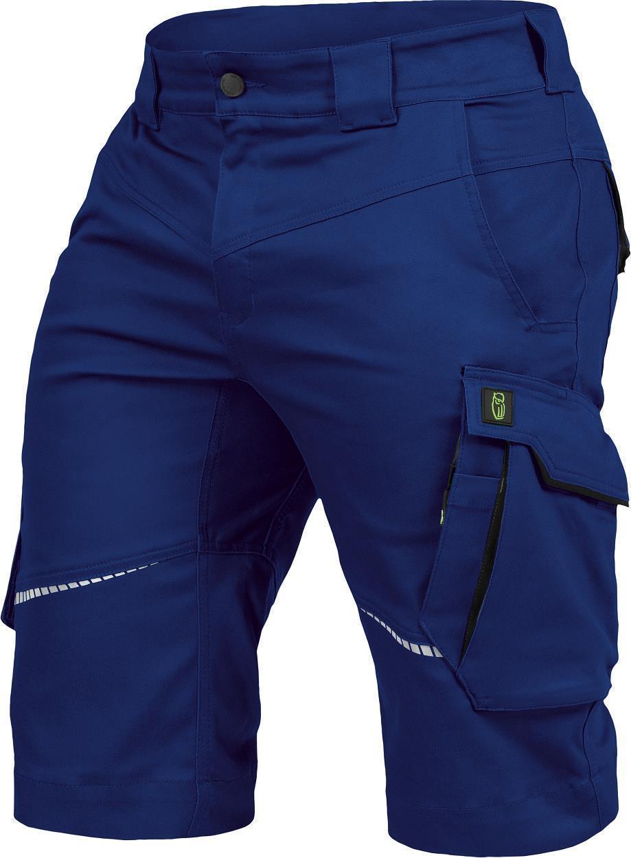 Leibwächter Short FLEXK Flex Line in Kornblau-Schwarz – Vorderansicht