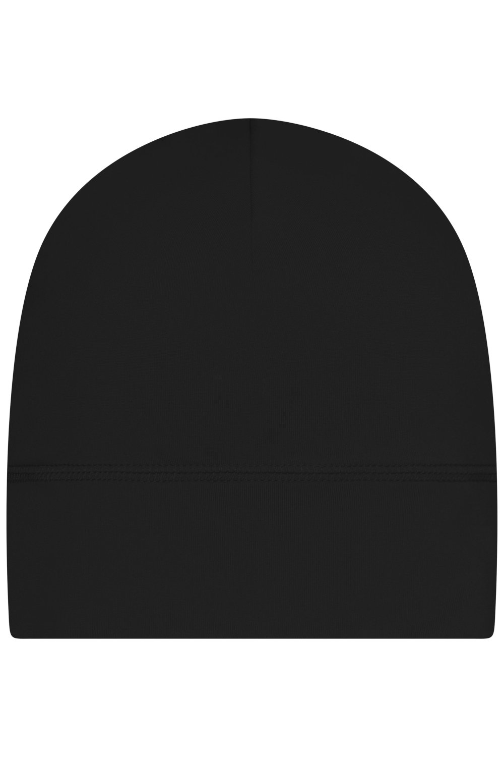Daiber Running Beanie in Black – Vorderansicht