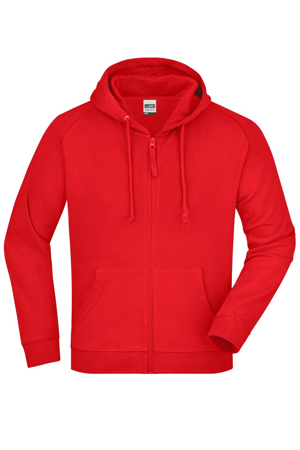 Daiber Hooded Jacket in Red – Vorderansicht